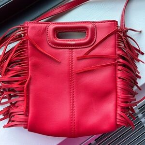 Maje fringe crossbody